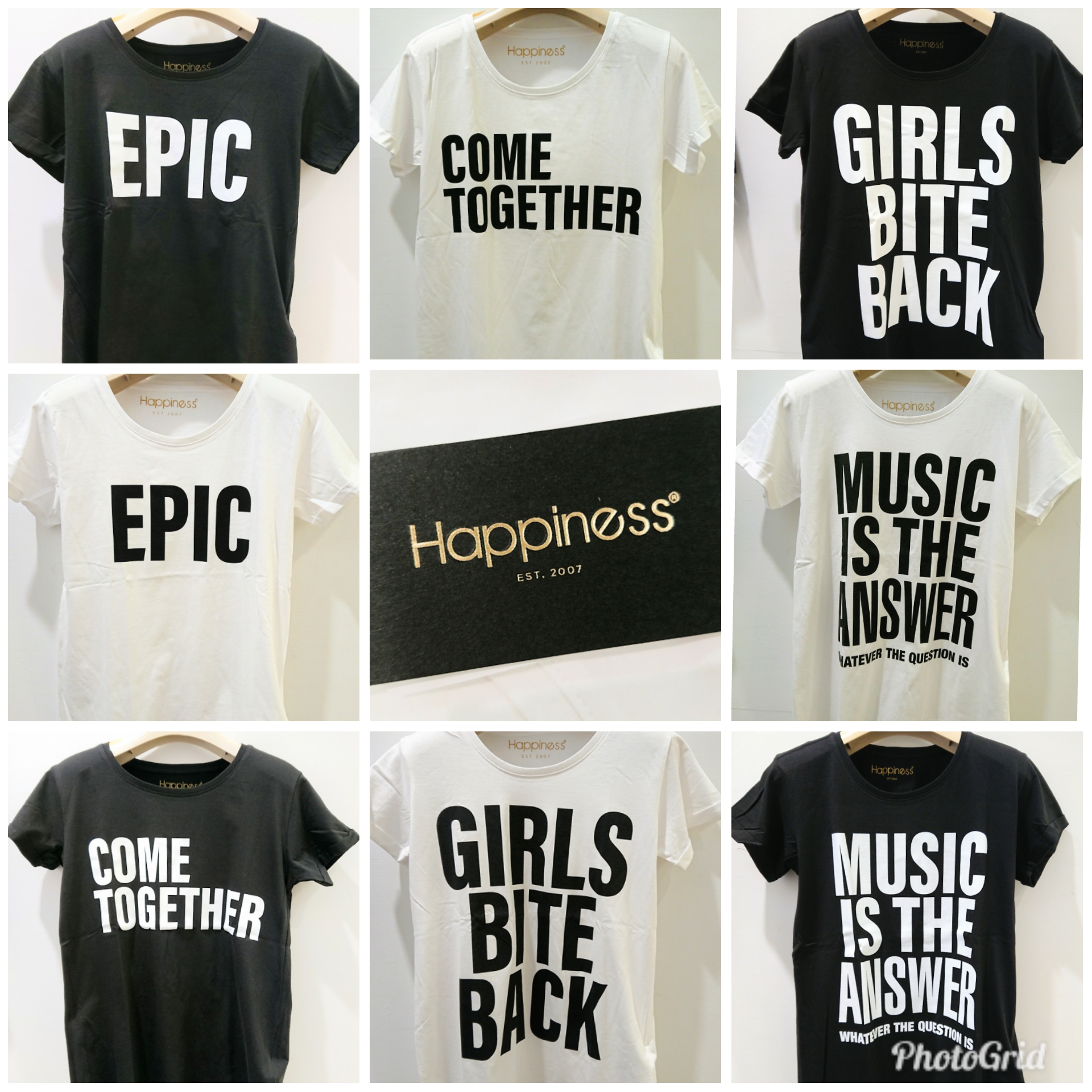 新入荷 Happiness ハピネス Tシャツ ボワール インターナショナル Voir International 新入荷 Happiness ハピネス Tシャツ ボワール インターナショナル Voir International