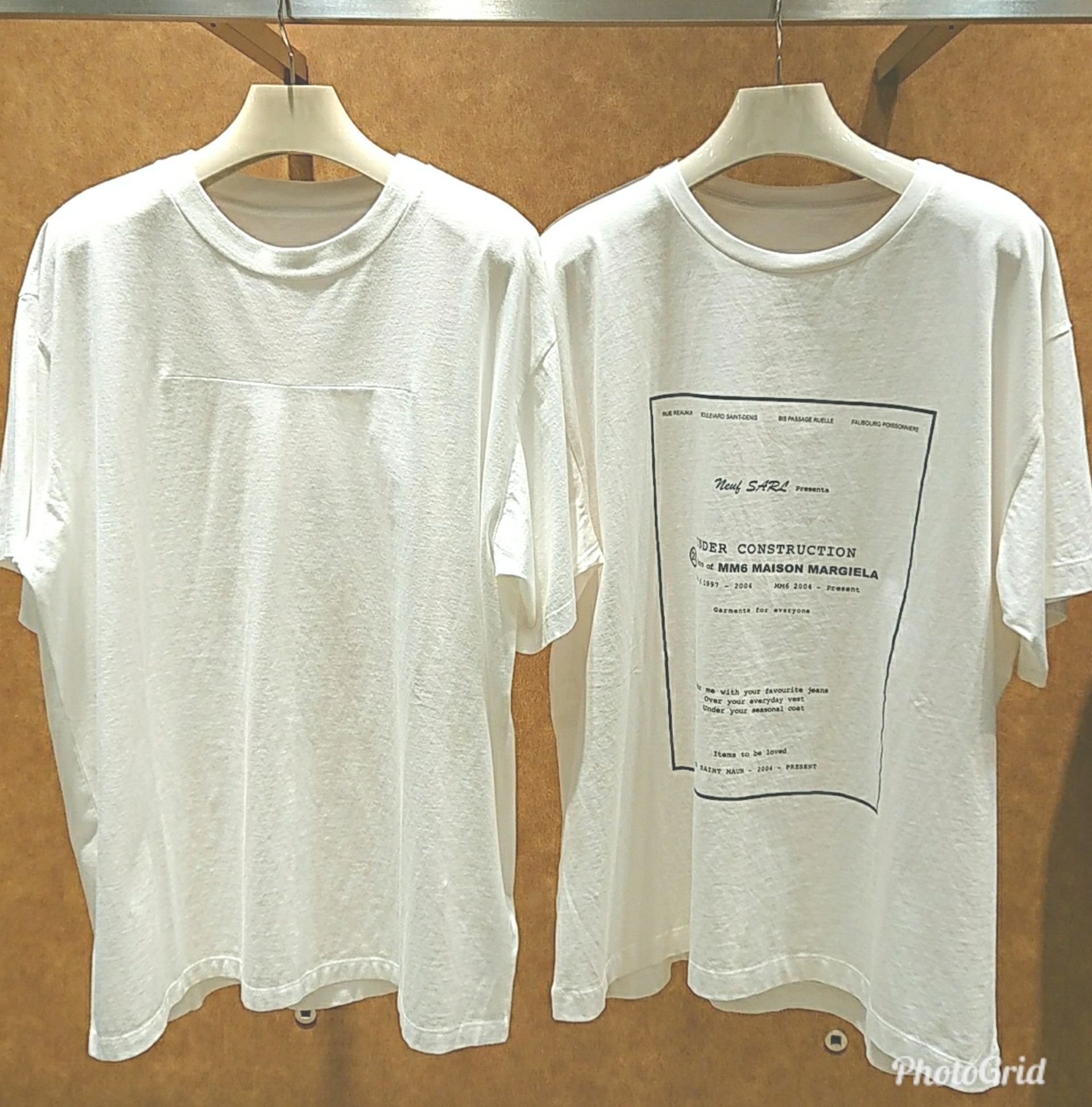 ピックアップ Mm6 Tシャツ ボワール インターナショナル Voir International ピックアップ Mm6 Tシャツ ボワール インターナショナル Voir International