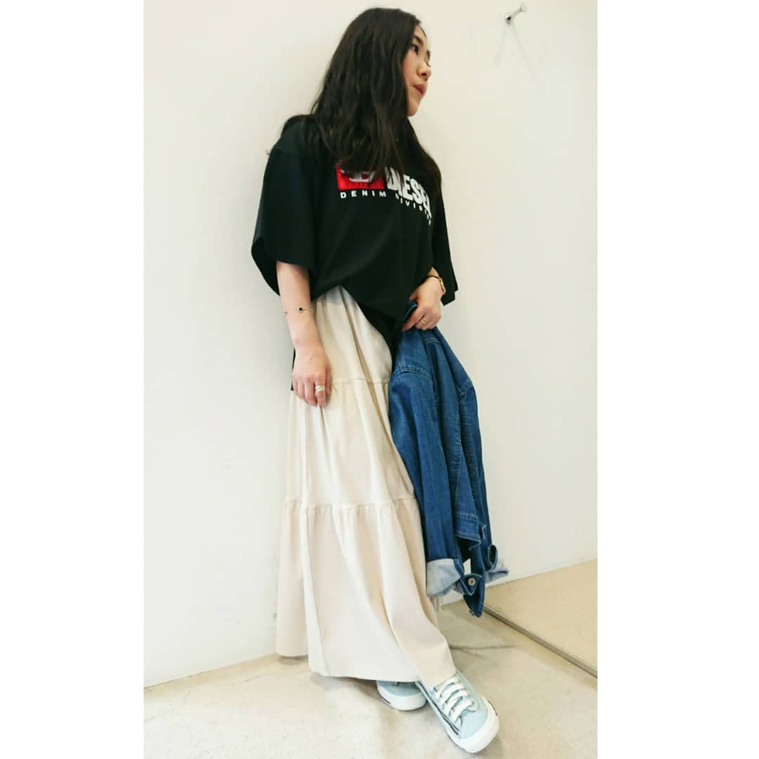 コーディネート Diesel Tシャツコーデ ボワール インターナショナル Voir International コーディネート Diesel Tシャツコーデ ボワール インターナショナル Voir International