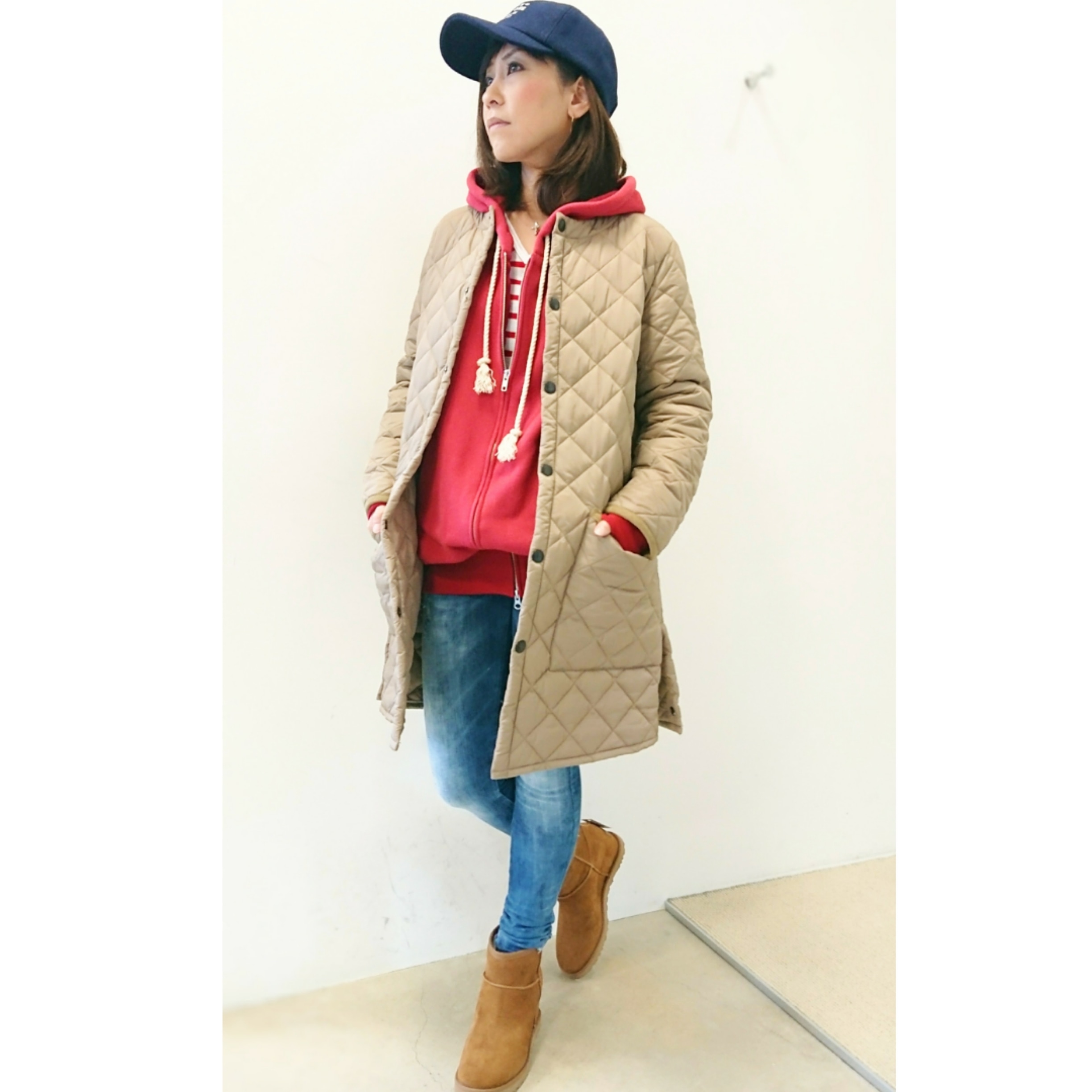 コーディネート アウター Uggブーツ コーデ ボワール インターナショナル Voir International コーディネート アウター Uggブーツ コーデ ボワール インターナショナル Voir International