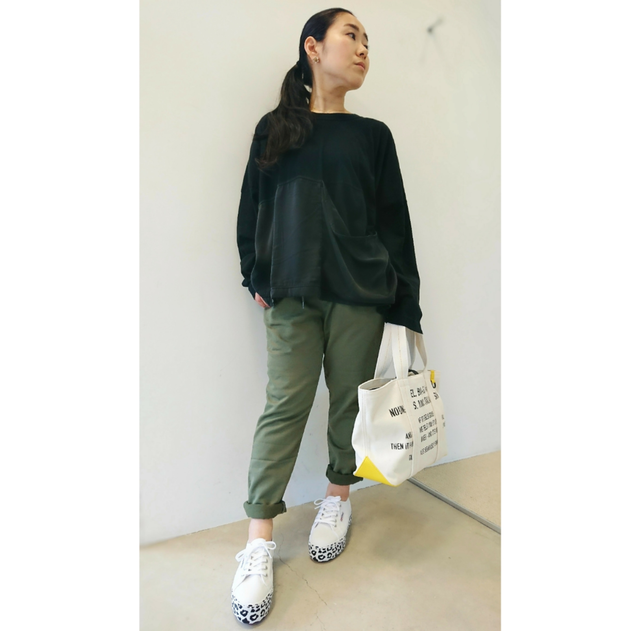 コーディネート Yanuk デニットパンツ Superga スニーカーコーデ ボワール インターナショナル Voir International コーディネート Yanuk デニットパンツ Superga スニーカーコーデ ボワール インターナショナル Voir International