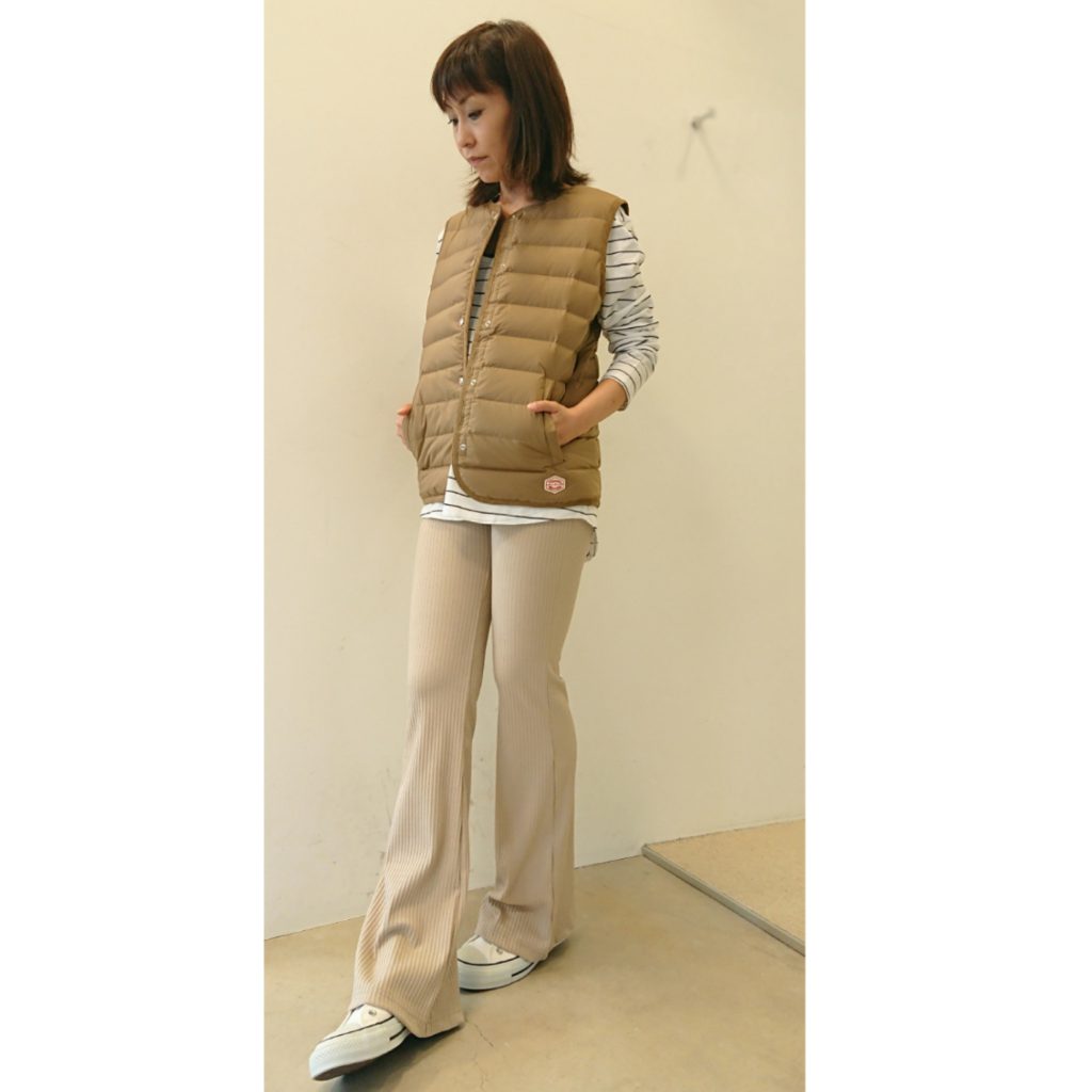 コーディネート Women S ダウンベスト コーデ ボワール インターナショナル Voir International コーディネート Women S ダウンベスト コーデ ボワール インターナショナル Voir International