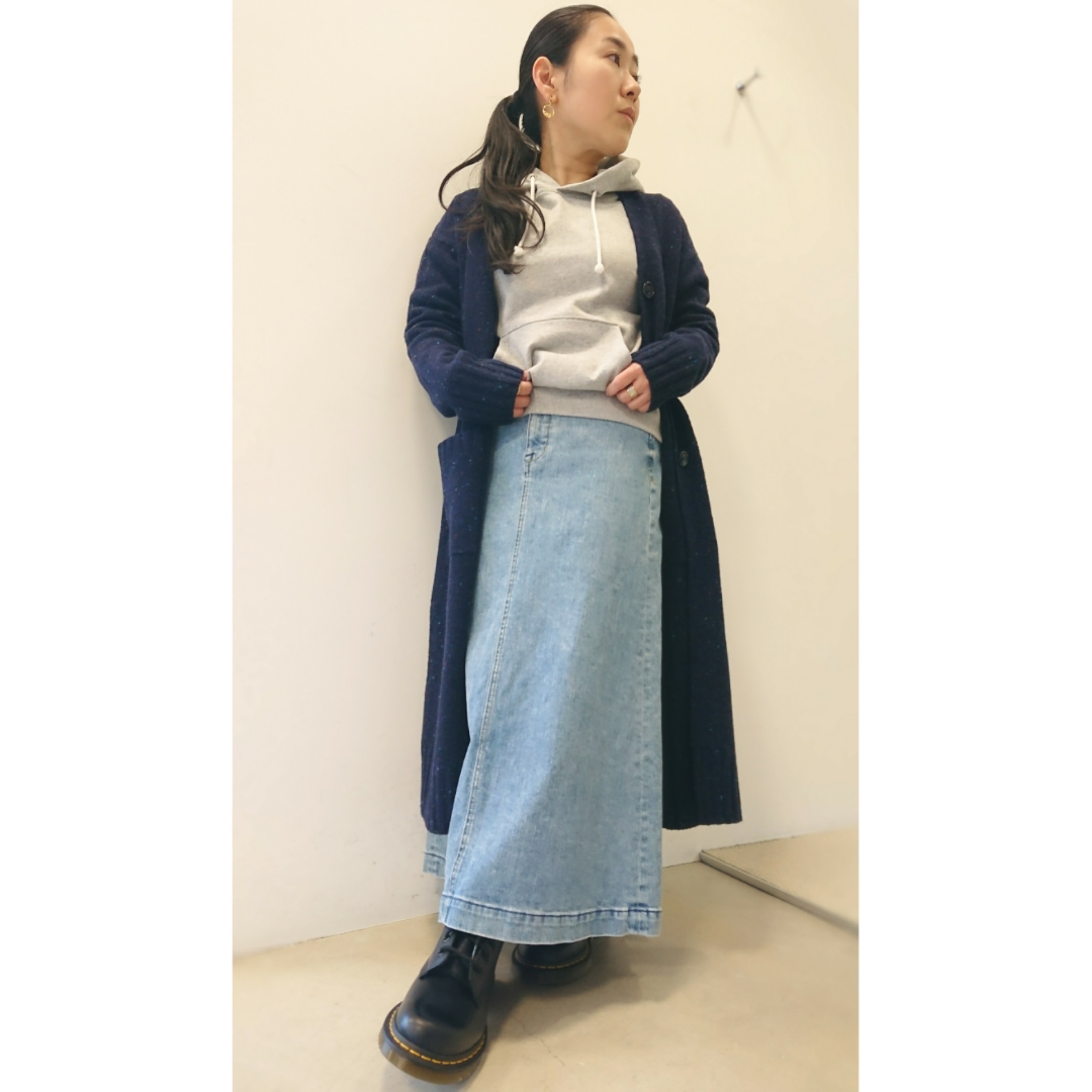 コーディネート Women S ニットアウターコーデ ボワール インターナショナル Voir International コーディネート Women S ニットアウターコーデ ボワール インターナショナル Voir International