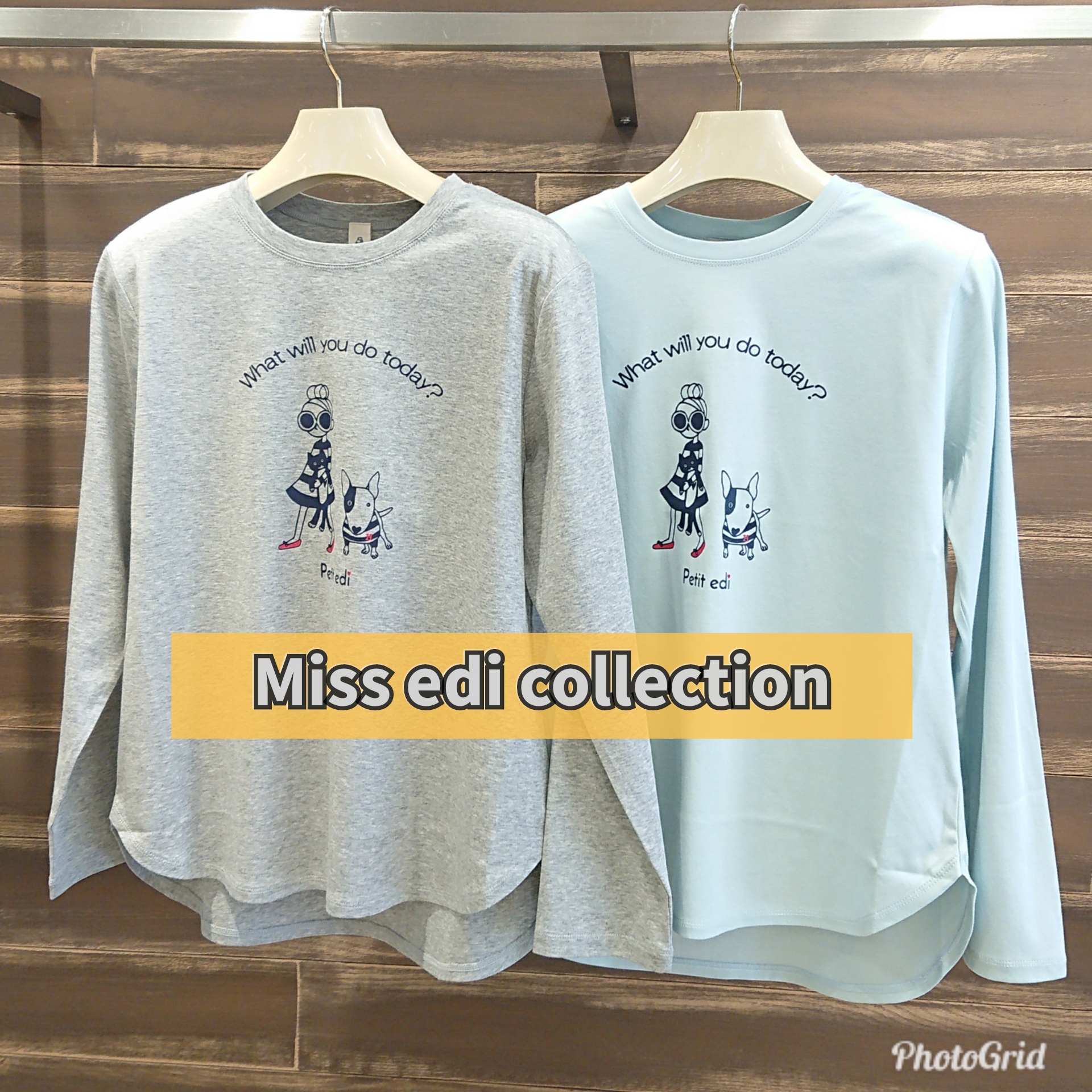 30％OFF】Miss edi Collection エディちゃんロンTシャツ 【超特価sale 